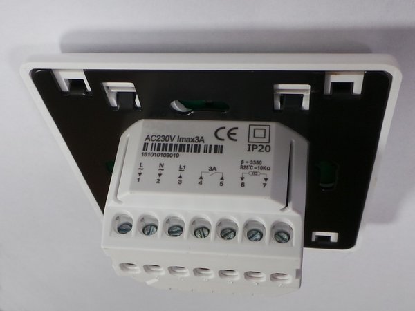 Raumthermostat Thermostat Digital programmierbar + Ausgang potentialfrei #810
