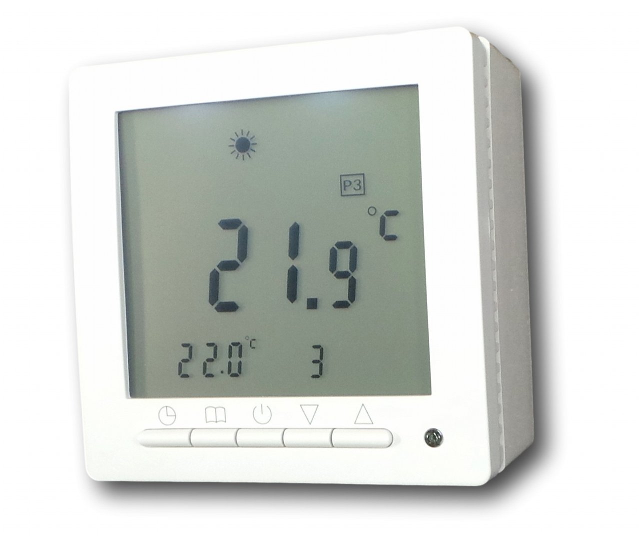 Digital Thermostat m Touchscreen Temperaturregler AUFPUTZ #ap695 