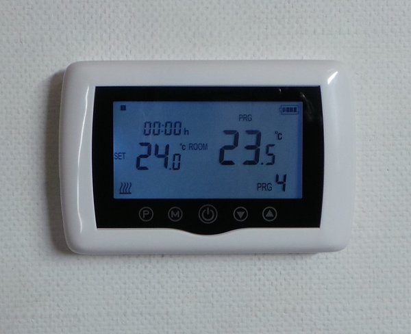 Digital Funk Raumthermostat Thermostat programmierbar Touchkey Serie: TOP #a46