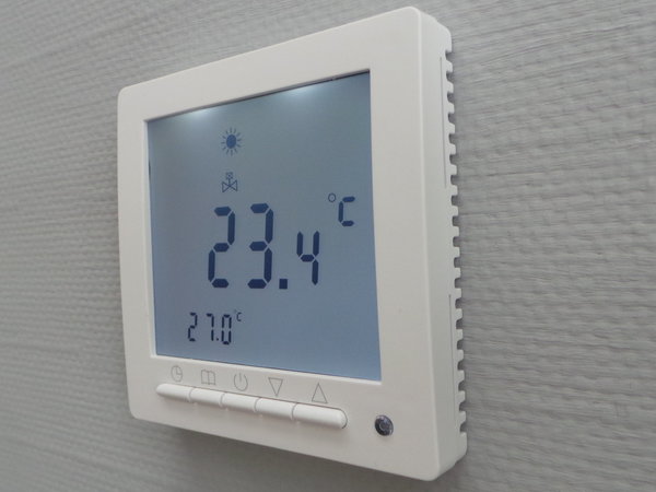 Digital Thermostat Unterputz Montage für Klima Lüftung Heizung m. Wochenprogramm #900
